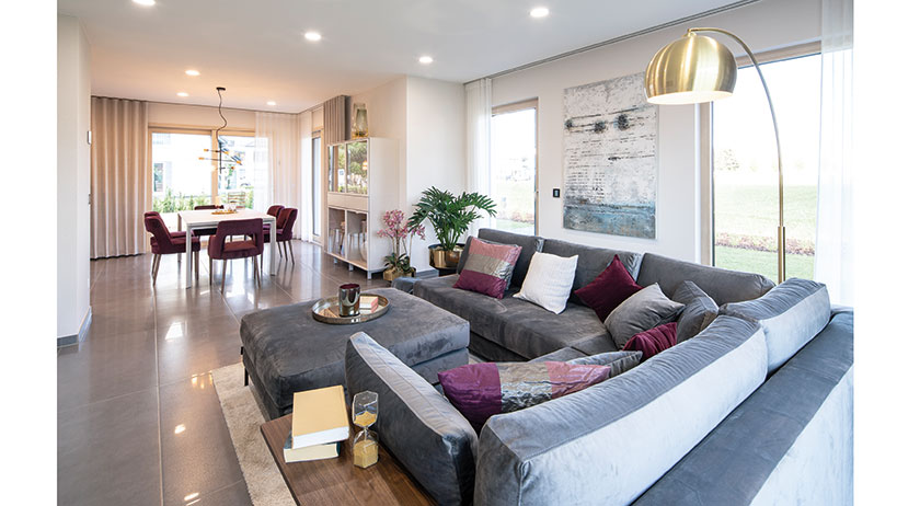 Wohnbereich MEDLEY 3.0 - Musterhaus Frankenberg von FingerHaus