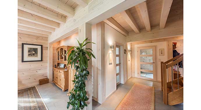 Eingang Haus Felsblick von Fullwood