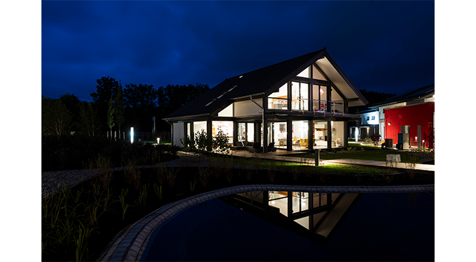Meisterstück-Haus Musterhaus Günzburg Außenansicht