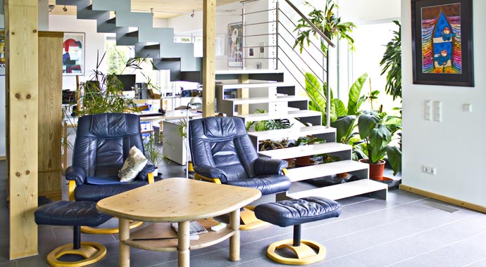 Lehner Haus Homestory 359 Wohnbereich