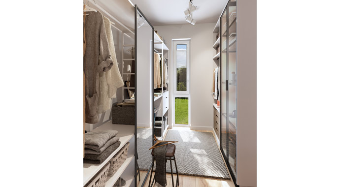 Ankleide Noblesse 142 edition von Favorit Massivhaus