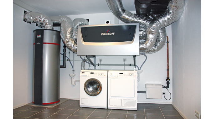 Technikraum Musterhaus Köln – generation5.5 200 von WeberHaus