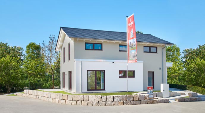 Fingerhut Haus Musterhaus Mannheim Außenansicht