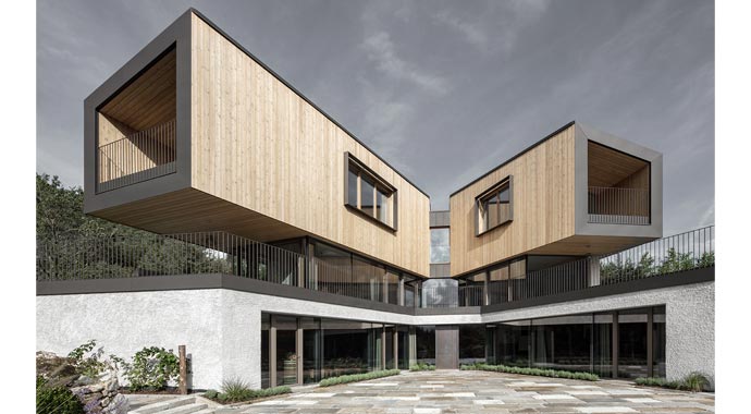 Außenansicht Schönbrot von Rubner Haus