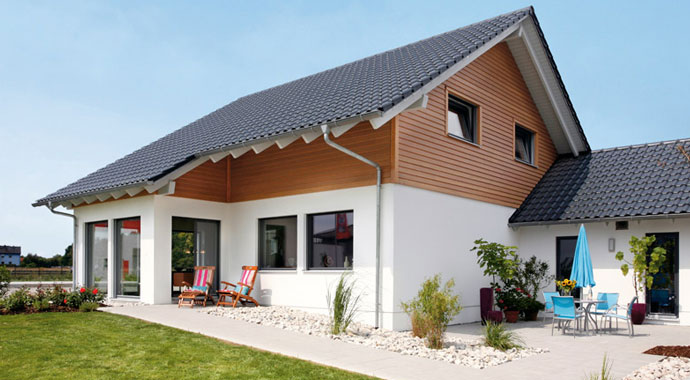 SchwörerHaus Musterhaus Plan 412.30 Außenansicht