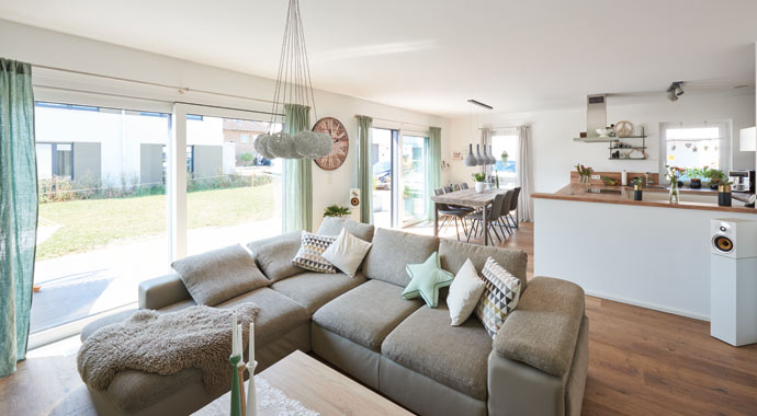 Wohnbereich Haus Juna von Fingerhut Haus