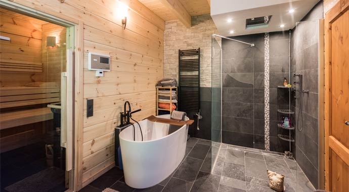 Badezimmer Haus Elzruhe von Fullwood