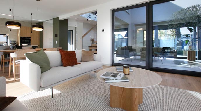 Wohnbereich Musterhaus Wuppertal von Danwood