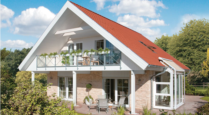 Danhaus Haus Stockholm Außenansicht