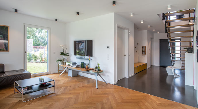 Wohnbereich CityLife 450 von WeberHaus