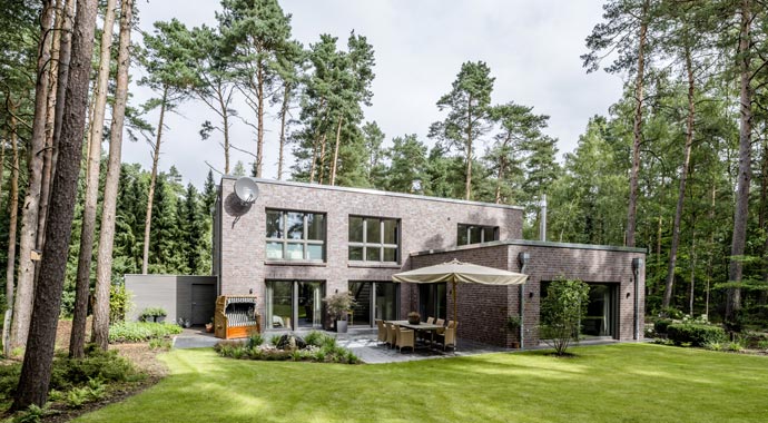 Außenansicht Haus Jenssen von Viebrockhaus