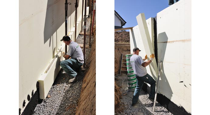 Kellerdämmung Knecht Fertigkeller Perimeterdämmung