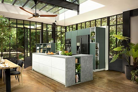 SCHMIDT Küchen Arcos Sencha Rocca Grey SCHMIDT Küchen Arcos Sencha Rocca Grey