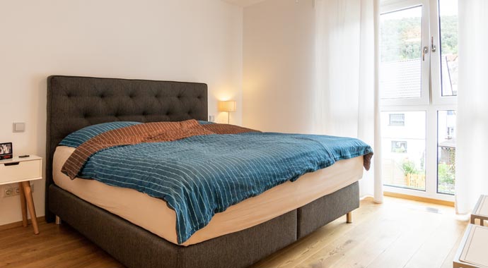 Schlafzimmer Haus Winkel von STREIF Haus