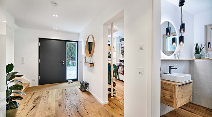 Eingangsbereich. Foto: Bau-Fritz