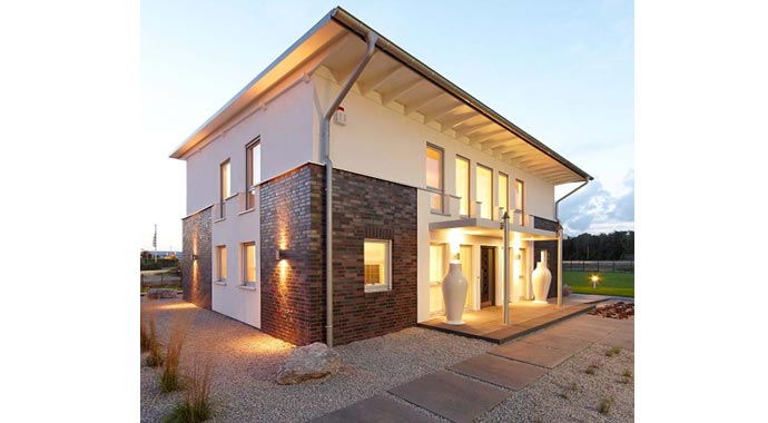 Gussek Haus Musterhaus Diana Außenansicht