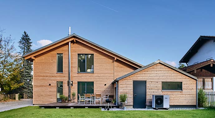 Außenansicht Haus Ullrich von Bau-Fritz