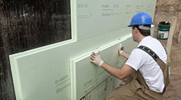 Perimeterdämmung mit XPS-Dämmstoff