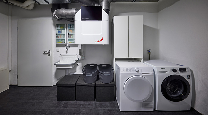 Die Lüftungsanlage der Familie