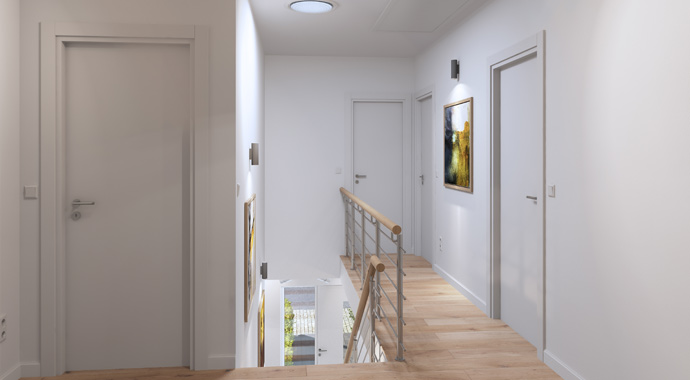 Flur Noblesse 142 edition von Favorit Massivhaus