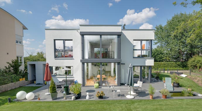 Bittermann & Weiss Holzhaus Bad Kreuznach Außenansicht