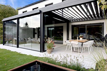 Lamellendach von Sonne-am-Haus.de