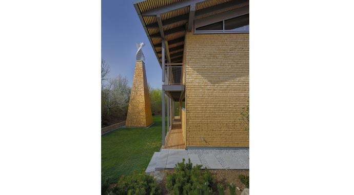 Bau-Fritz, Musterhaus Alpenchic Außenansicht