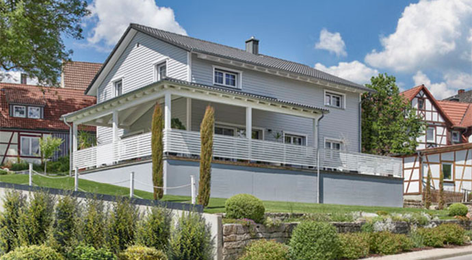 Außenansicht Haus Mühlgraben von Keitel Haus