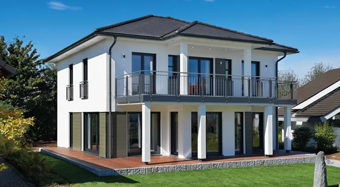 Rensch-Haus Stadtvilla Montana Außenansicht