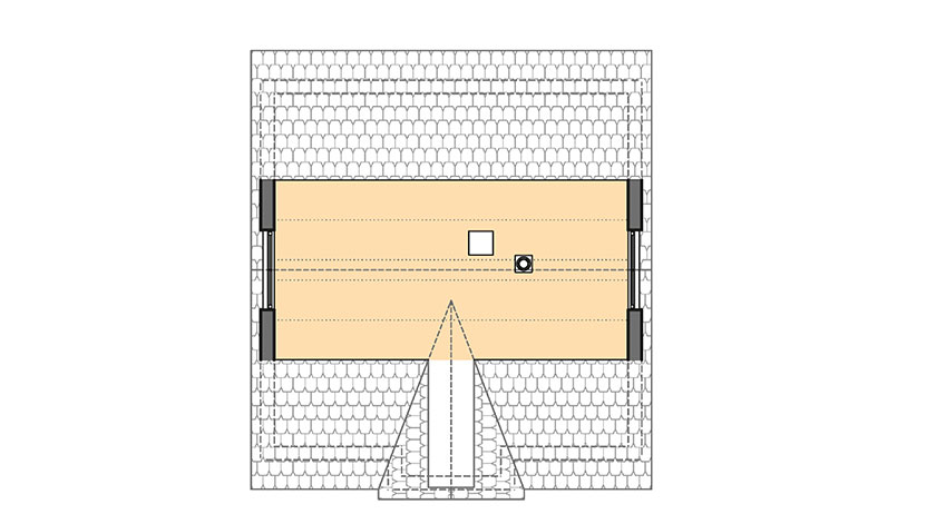 Roth-Massivhaus Friesenhaus Grundriss Spitzboden