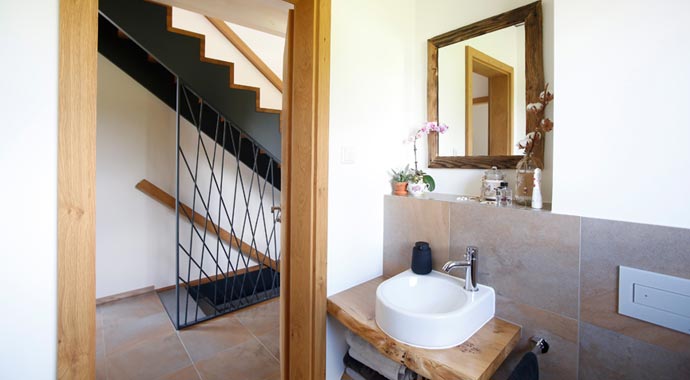 Gäste-WC Haus Schellenberg von Bau-Fritz