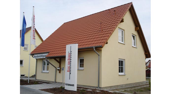 Heinz von Heiden Musterhaus Leipzig Außenansicht