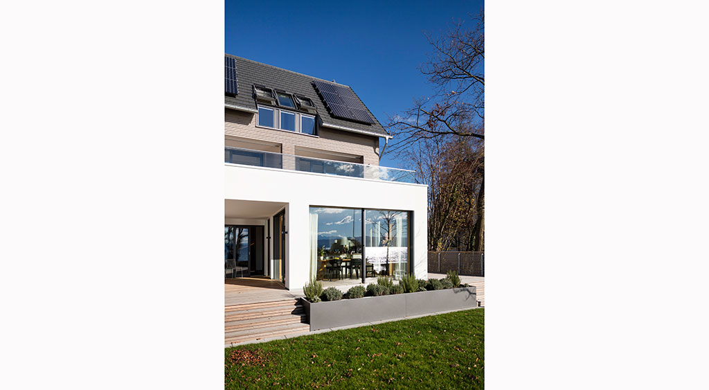 Bau-Fritz: Haus am See Außenansicht