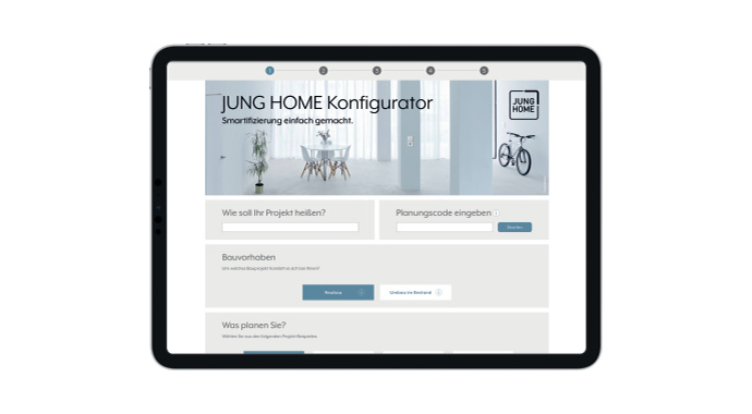 JUNG HOME Konfigurator | Foto: JUNG