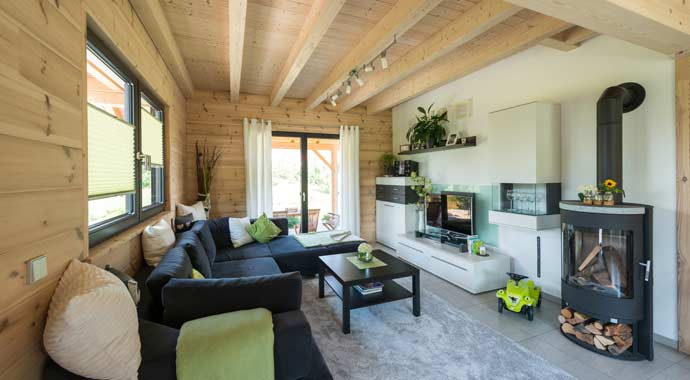 Fullwood Haus Mittelfranken Wohnbereich