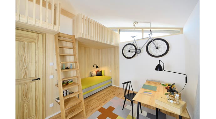 Bau-Fritz, Musterhaus Alpenchic Kinderzimmer