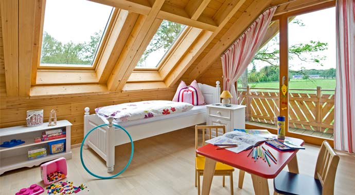 Kinderzimmer Haus Barkhof von Fullwood